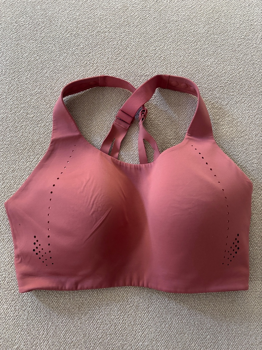 Lululemon Air Support Sports Bra Burgundy Size 34DDD